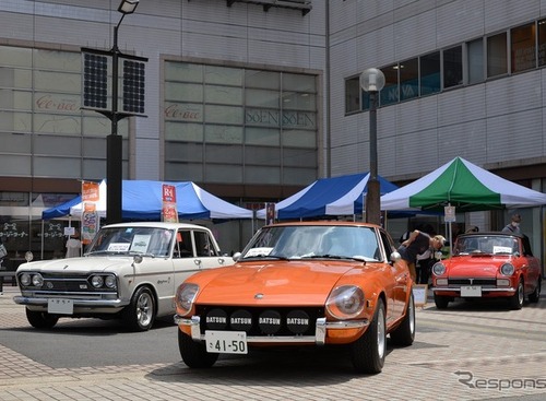 埼玉・草加駅前で「懐かしの名車」を展示…クラシックカーフェス in Soka 画像