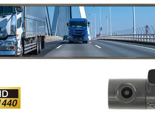 11.88インチデジタルミラー型ドラレコ、SDカード自動フォーマット機能搭載…INBES 画像