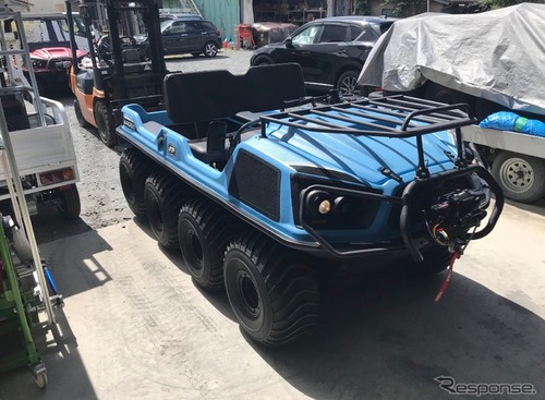 災害対策に新たなビークル、水陸両用車『ARGO』の新型を公開…危機管理産業展2023 画像