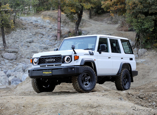 再再発売のトヨタ ランドクルーザー70 にマッチするホイールは？ 4×4エンジニアリングサービスがブラッドレーの装着テスト 画像