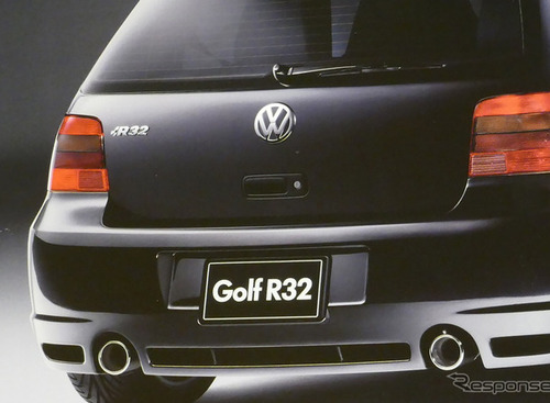 VW随一のホットな「Rシリーズ」、その原点『R32』のカタログは意外にもクールだった【懐かしのカーカタログ】 画像