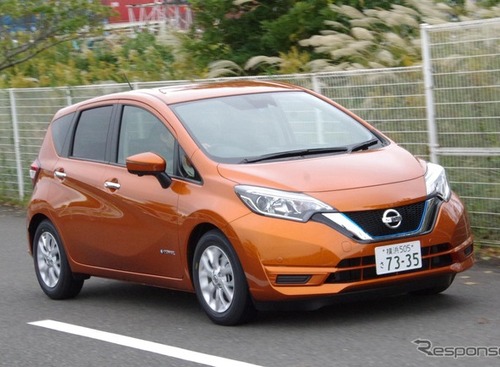 【日産 ノート e-POWER 試乗】電気自動車だと思って乗っていると気になるのは…岩貞るみこ 画像