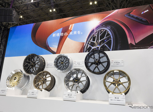 BBS、車重が重いBEVに対応する革新的な性能を提案…東京オートサロン2024 画像