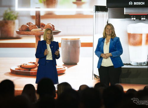 エスプレッソマシンで居眠り運転を防止？ ボッシュとアマゾンが協力…CES 2024 画像