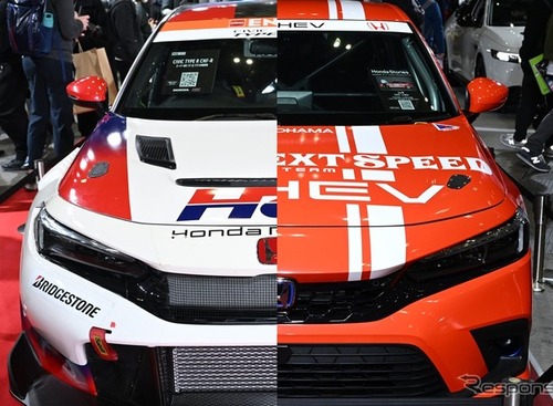 2つの視点で環境配慮を考える。ホンダ『シビック』の耐久レース仕様…東京オートサロン2024 画像