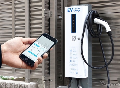 テラモーターズが沖縄の釣具店「シーランド」にEV充電器導入へ 画像