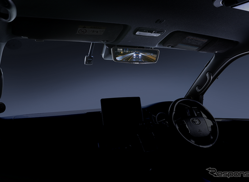 ハイエースやアルファードなど…アルパインから車種専用ドラレコ搭載デジタルミラー11機種を一挙発売 画像