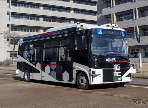 石川県小松市で自動運転バスが通年運行開始---北陸新幹線開業に合わせて 画像