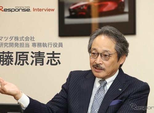 【インタビュー】ロータリーエンジンはレンジエクステンダーで復活…藤原清志マツダ専務 画像
