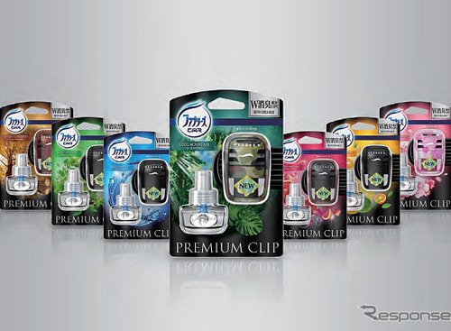 ファブリーズ プレミアムクリップ、消臭力を強化…新製品クールマウンテンも追加 画像