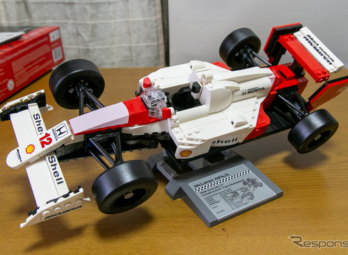 レゴ（R）ブロック初心者再び！ セナが愛用した「マクラーレン MP4/4」を組み立ててみたら感激した 画像