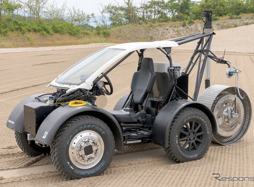 鳥取砂丘は月面だって？ ブリヂストンが探査車用タイヤを開発中…実証フィールド 画像