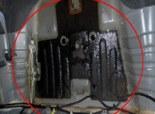 【ストップ 粗悪修理】塗装もしないで部品を取付！…不完全修復の全貌 その11 画像