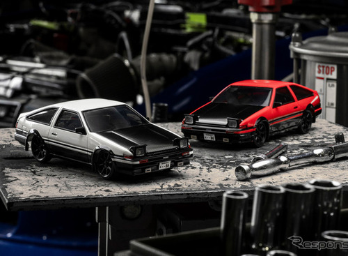 『AE86 トレノ』をモチーフにしたトイラジ、京商「ファーストミニッツ」 画像