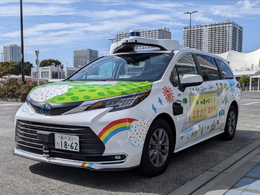 MONET、東京臨海副都心で自動運転移動サービス開始…トヨタのミニバンベース