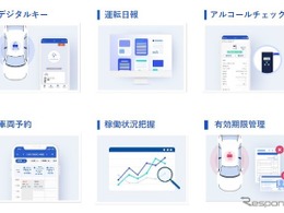 東海理化、「DX総合EXPO」に社用車管理システム「Bqey」出展へ