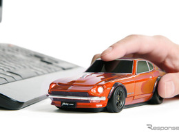 『フェアレディ240Z』の無線マウスがデスクを駆ける…伝説の名車を精巧に再現
