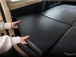 スズキ『ジムニー』での車中泊をもっと快適に！ 専用フルフラットマットが新登場