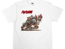 80年代バイクカルチャーの象徴「バリバリ伝説」グラフィックTシャツ登場