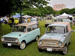懐かしき軽自動車や希少車が集結…昭和平成／軽自動車＆普通車展示会in道の駅アグリパークゆめすぎと