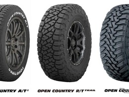 トーヨータイヤ「OPEN COUNTRY R/T」、「みんカラ」パーツオブザイヤーで11回連続トップ評価