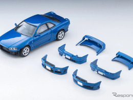 カスタムパーツが付け替え可能な高級トミカ、「日産 スカイライン25GT TURBO」11月発売