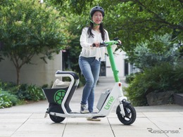 電動モビリティシェア「Lime」、イオン東雲店に国内最大規模のポート開設