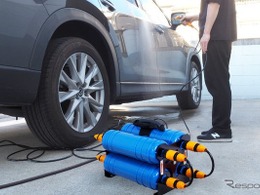 「水シミZERO」の純水洗車の利便性向上、交換用フィルタータンク発売…サンコー