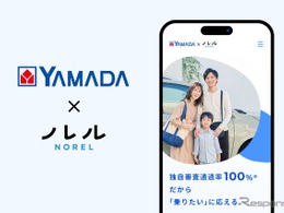 ヤマダホールディングス、中古車ガリバーの「ノレル」と提携…家電量販店アプリから車のサブスク申込可能に