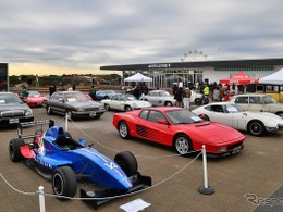 希少なヒストリックカーの数々…三浦半島に集まる名車たち@ソレイユの丘
