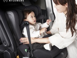 チャイルドシート「エールベベ・パパットR2」…肩ベルト最大20cm延長で乗せ降ろしスムーズに