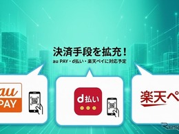 スマート駐車場「電脳パーク」、au PAY・d払い・楽天ペイを決済手段に追加へ