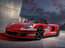 ポルシェのスーパーカー『カレラGT』、20年経て新車状態にフルレストア…1970年のルマン優勝車に着想