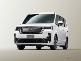 ステップワゴン スパーダ用の装着可能な純正アクセサリー「バンパーワイドガーニッシュ」…ホンダアクセス