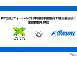 自動車整備業界の事業承継問題に対応、フォーバルと日本自動車整備商工組合連合会が業務提携