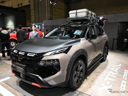 車中泊仕様の『エクストレイル』をさらにワイルドに、冒険心うずく『X-TRAIL ROCK CREEK MULTIBED WILDPLAY』…東京オートサロン2026
