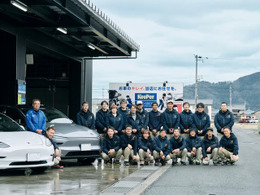 テスラ認定ボディショップ、福井県初の認定取得…吉崎鈑金が車検・修理対応を開始