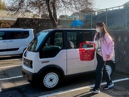 1名乗り超小型EV「mibot」、自治体業務利用の可能性を検証…KGモーターズが東広島市と連携