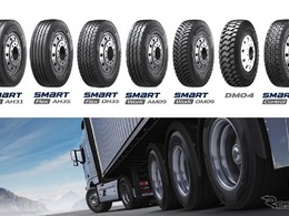 ハンコックタイヤがトラック用タイヤ市場に参入、物流業界向けに本格展開、7種のトラック用タイヤを一挙投入