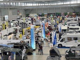 最新キャンピングカーから中古車まで170台超が集結、「九州キャンピングカーショー2026」熊本で開催　5月16日から18日まで
