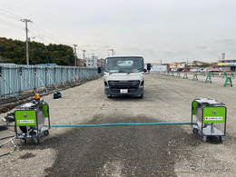 建設現場のタイヤ洗浄を自動化、レンタルのニッケンが「スマートウォッシュゲート」開発