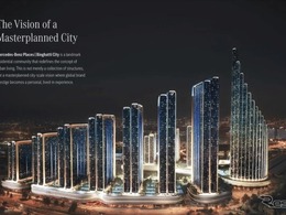 メルセデスベンツ初のブランドシティ、ドバイのタワマン12棟説明会…3月6・7日ヒルトン東京