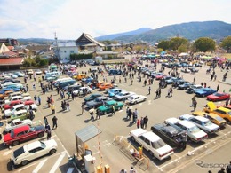 レトロカー約160台が集結、大分・豊後高田市で3月15日開催…昭和63年以前の名車・旧車が勢揃い