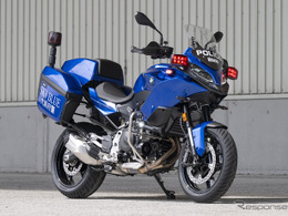 大阪府警にBMWが「青バイ」納入、スカイブルー隊として“ひったくり”や車上ねらい対策へ