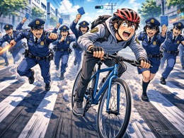自転車の青切符、反則金を払わないとどうなるの？ 前科がつく？