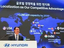 ヒョンデ、2026～2030年に北米で36車種投入…米国生産比率80%超を目指す