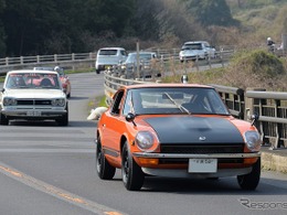 フェアレディZやコロナなど春爛漫のドライブ…「バックヤードつくば」親睦ツーリング