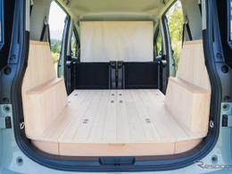 トヨタ『シエンタ』専用の車中泊キット、3列シート7人乗り用が新登場…YURT