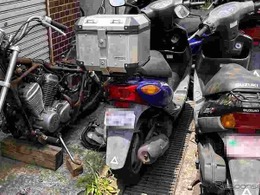 バイク廃車110番、放置車両の回収体制を強化…6月の危険物安全週間前に