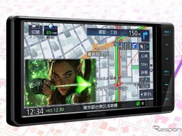 JVCケンウッド『彩速ナビ』2機種発売、ゼンリン地図データ採用でルート案内精度を向上